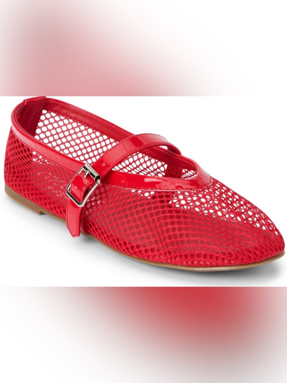 Coconuts by Matisse
Nolita Mesh Mary Jane Flats -
Red NIB - size 9